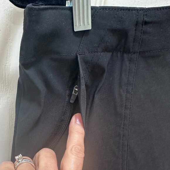 Eddie Bauer Women's Horizon Straight Ankle Pant Size 8 Black Outdoor Casual NEW - Picture 6 of 15